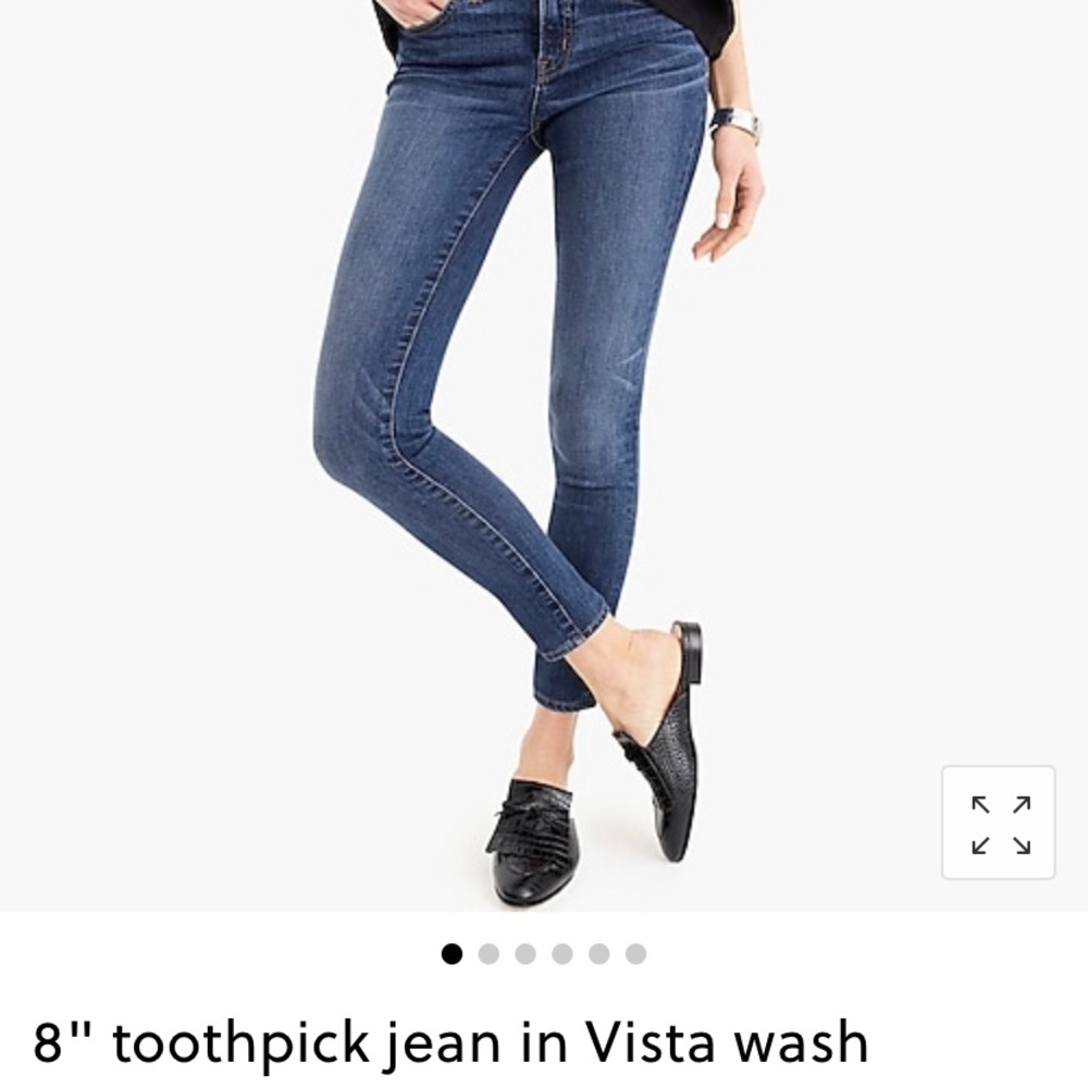 JCrew Toothpick Skinny Jeans size 29